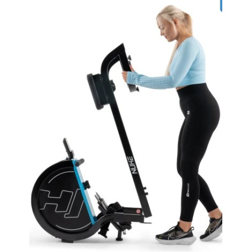 Гребной тренажер  Hop-Sport HS-075R Nuke blue - фото №2